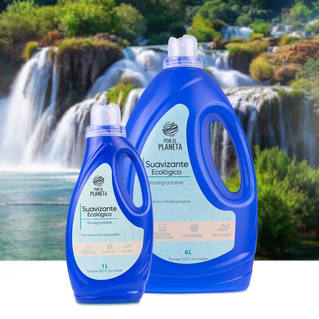 Kit Suavizante Ropa 4Lt + 1Lt - Biodegradable