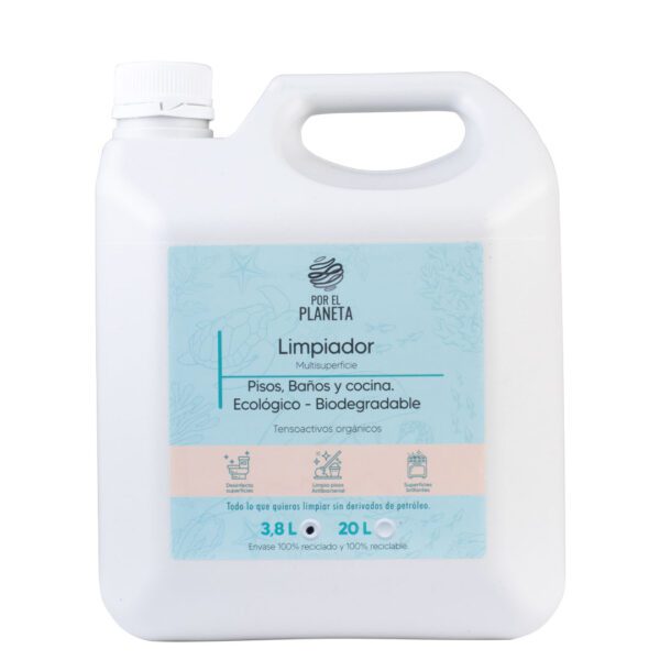 Limpiador Multisuperficie Ecológico 3.8Lt - Biodegradable