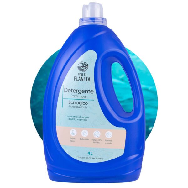 Detergente para Ropa Ecológico 4Lt - Biodegradable